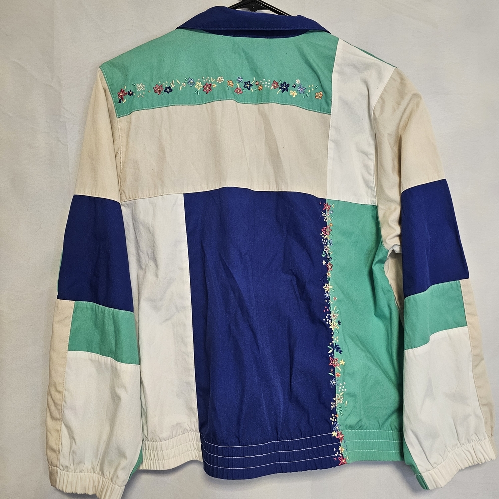 Vintage Koret Francisca Patchwork Jacket With Flo… - image 7